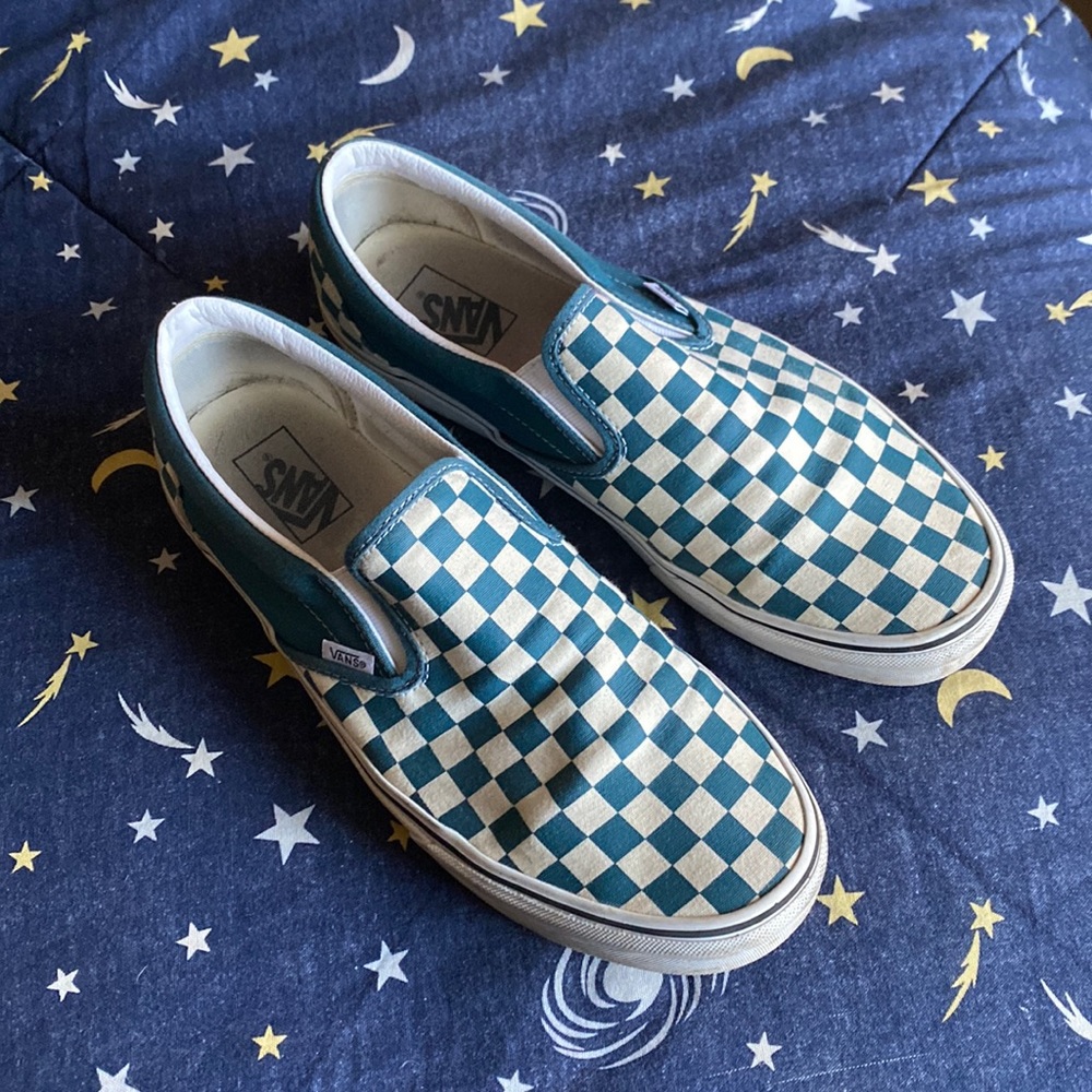 Checkered Vans!